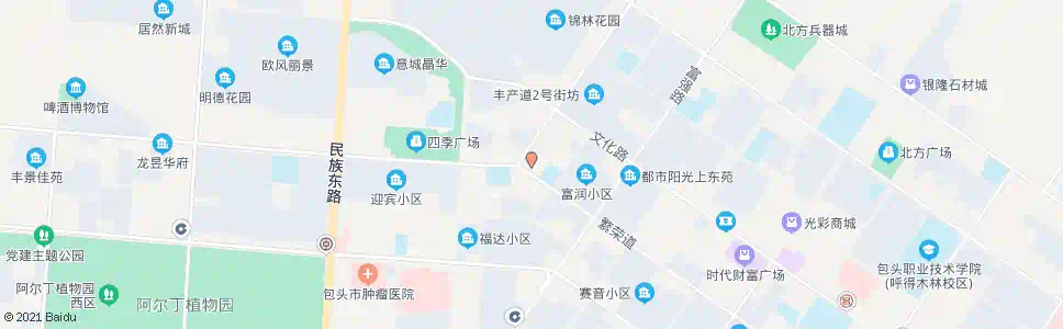 包头搪瓷厂_公交站地图_包头公交_妙搜公交查询2024