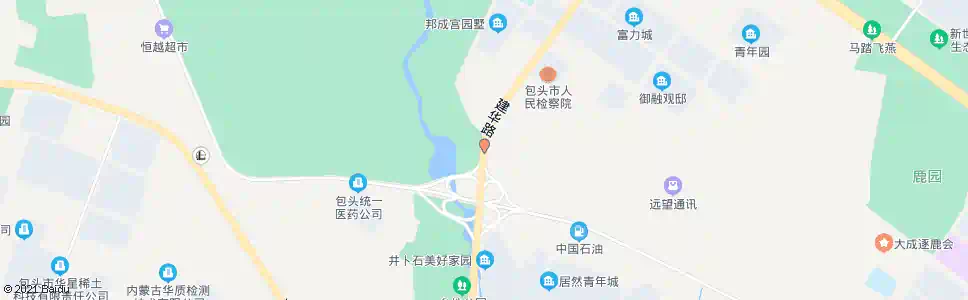 包头建华南路立交桥_公交站地图_包头公交_妙搜公交查询2024