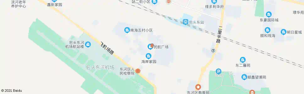 包头民航大厦_公交站地图_包头公交_妙搜公交查询2024