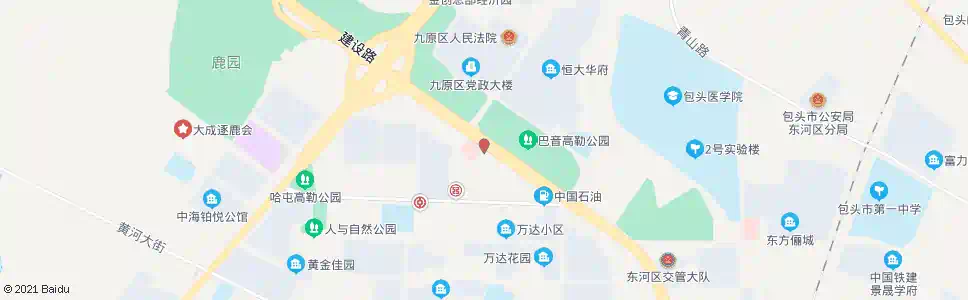 包头朝聚眼科医院_公交站地图_包头公交_妙搜公交查询2024