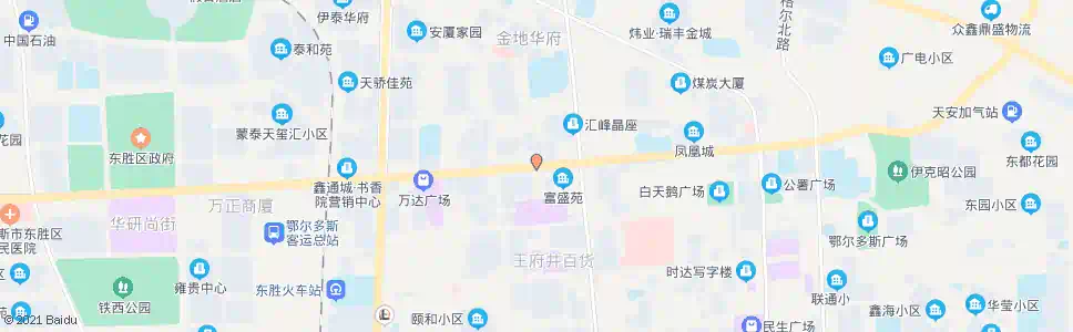 鄂尔多斯金峰电子城_公交站地图_鄂尔多斯公交_妙搜公交查询2024