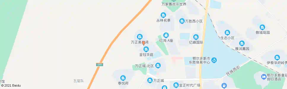 鄂尔多斯金钰华庭_公交站地图_鄂尔多斯公交_妙搜公交查询2024