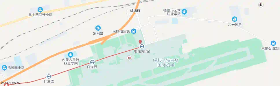 呼和浩特内蒙古飞鹰公司_公交站地图_呼和浩特公交_妙搜公交查询2024