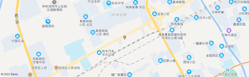 呼和浩特奇瑞汽车呼和浩特市4S店_公交站地图_呼和浩特公交_妙搜公交查询2024