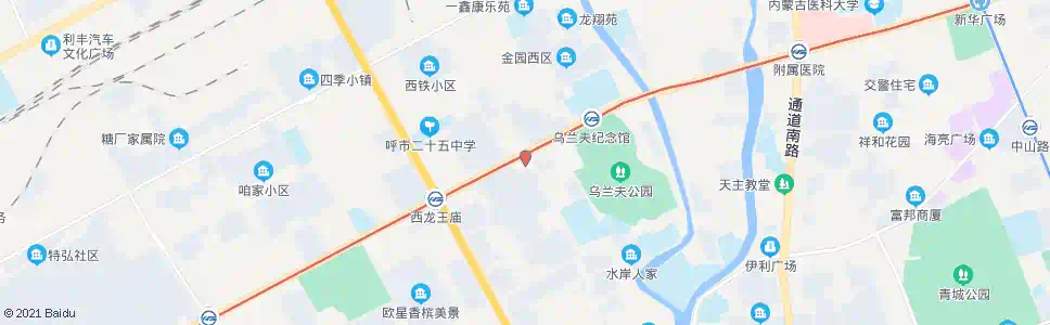 呼和浩特电信三分局_公交站地图_呼和浩特公交_妙搜公交查询2024