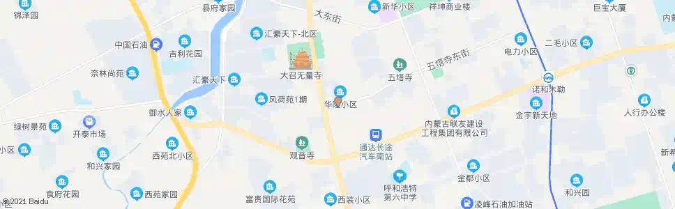 呼和浩特第一职业中专_公交站地图_呼和浩特公交_妙搜公交查询2024