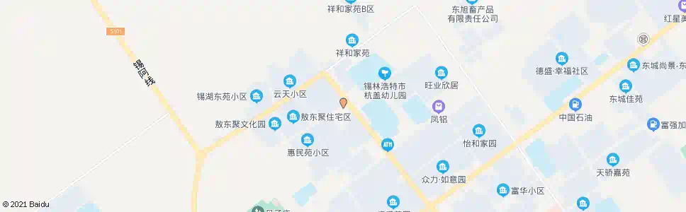 锡林郭勒宇鸿领秀城_公交站地图_锡林郭勒公交_妙搜公交查询2024