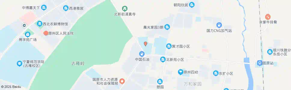 固原六小_公交站地图_固原公交_妙搜公交查询2024