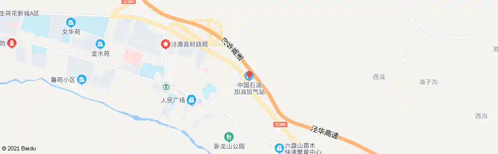 固原北门加油站_公交站地图_固原公交_妙搜公交查询2024