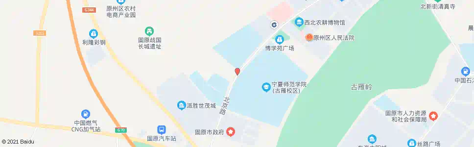 固原回中师院_公交站地图_固原公交_妙搜公交查询2024