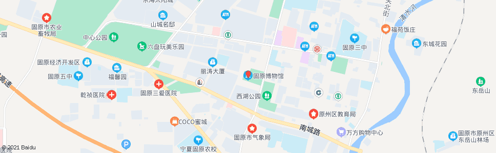 固原博物馆_公交站地图_固原公交_妙搜公交查询2024