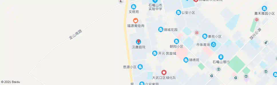 石嘴山汉唐山庭院小区_公交站地图_石嘴山公交_妙搜公交查询2024