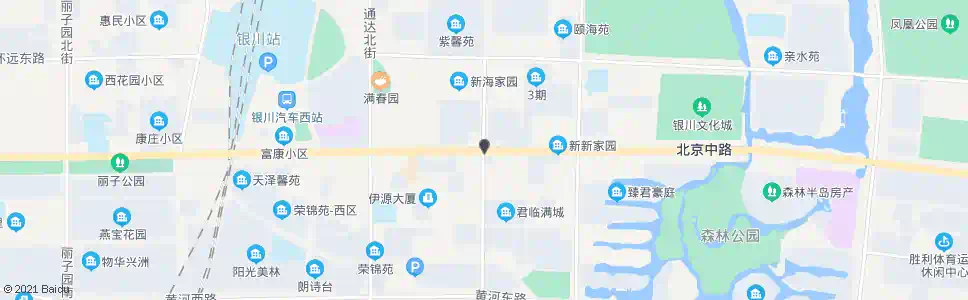 银川B1福州街站_公交站地图_银川公交_妙搜公交查询2024