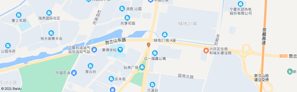 银川丽景北街_公交站地图_银川公交_妙搜公交查询2024