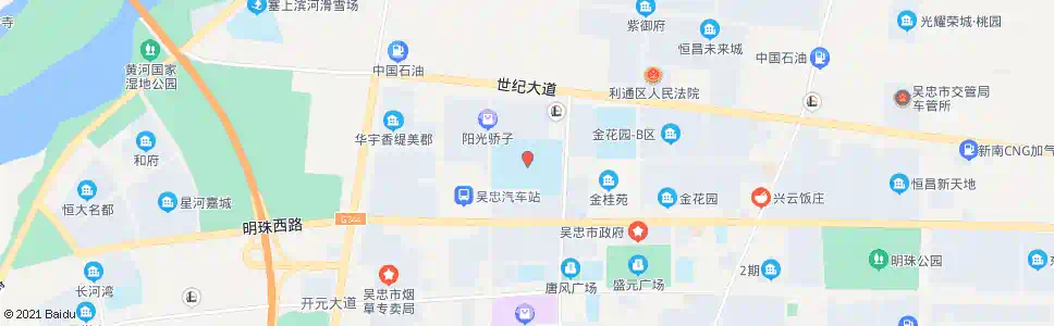 银川吴忠中学_公交站地图_银川公交_妙搜公交查询2024