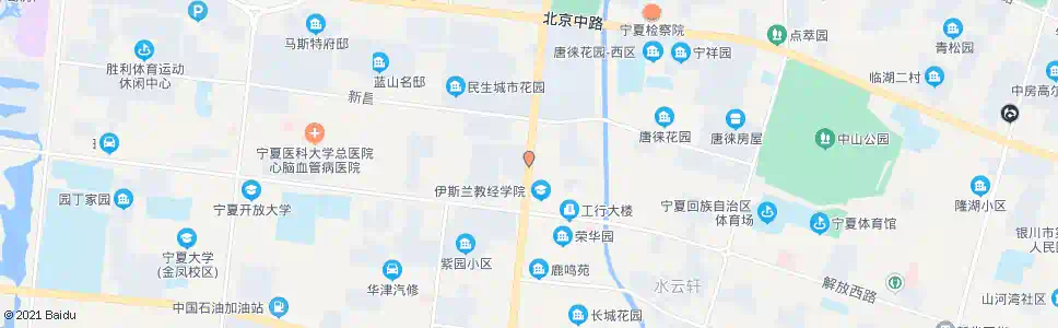 银川西苑小区_公交站地图_银川公交_妙搜公交查询2024