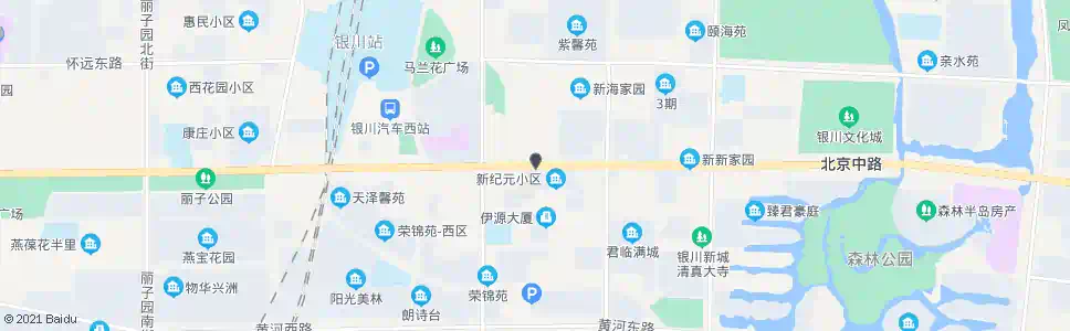 银川银川市第二人民医院_公交站地图_银川公交_妙搜公交查询2024