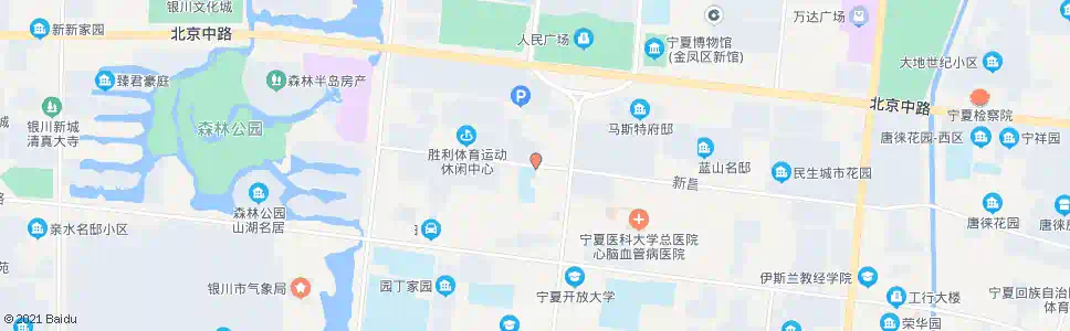 银川金凤区十一小_公交站地图_银川公交_妙搜公交查询2024