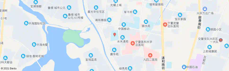 银川十二中_公交站地图_银川公交_妙搜公交查询2024