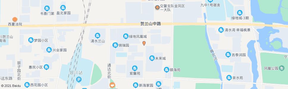 银川福州街惠北巷口_公交站地图_银川公交_妙搜公交查询2024