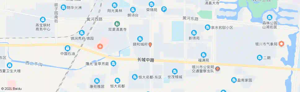 银川通达街满瑞巷口_公交站地图_银川公交_妙搜公交查询2024