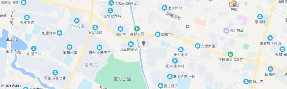 银川凤凰花园_公交站地图_银川公交_妙搜公交查询2024