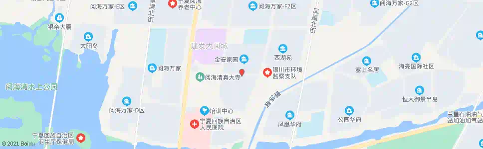 银川金安家园_公交站地图_银川公交_妙搜公交查询2024