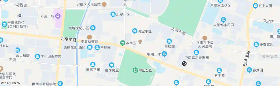 银川海宝龙幼儿园_公交站地图_银川公交_妙搜公交查询2024