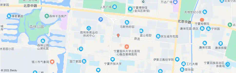 银川新昌路宁安街口_公交站地图_银川公交_妙搜公交查询2024