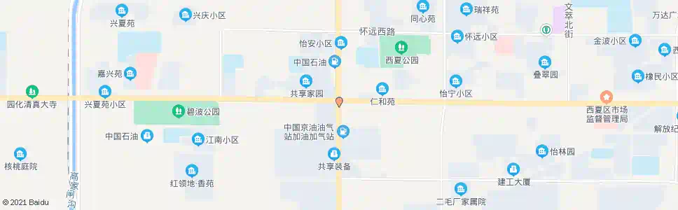 银川文昌南街_公交站地图_银川公交_妙搜公交查询2024