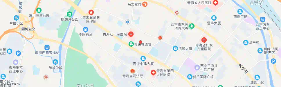 西宁南门体育场_公交站地图_西宁公交_妙搜公交查询2024