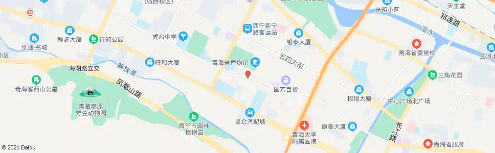 西宁新宁广场南_公交站地图_西宁公交_妙搜公交查询2024