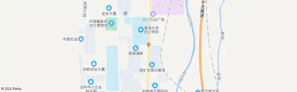 西宁滨河路东口_公交站地图_西宁公交_妙搜公交查询2024