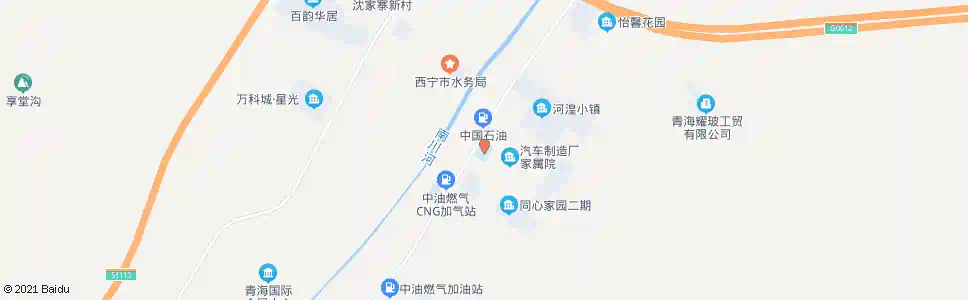 西宁八中_公交站地图_西宁公交_妙搜公交查询2024