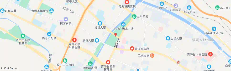 西宁中心广场北_公交站地图_西宁公交_妙搜公交查询2024