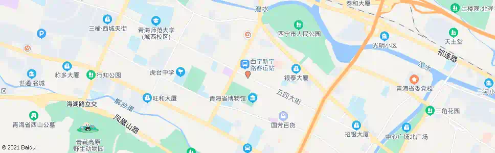 西宁广场北_公交站地图_西宁公交_妙搜公交查询2024