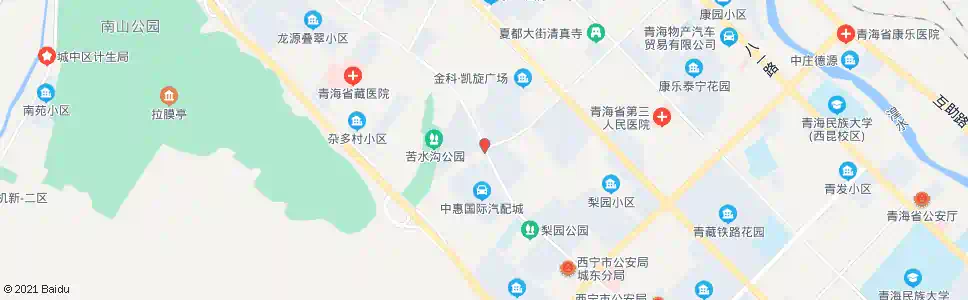 西宁南山路东_公交站地图_西宁公交_妙搜公交查询2024