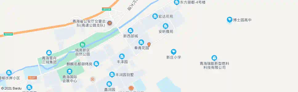 西宁新庄村_公交站地图_西宁公交_妙搜公交查询2024