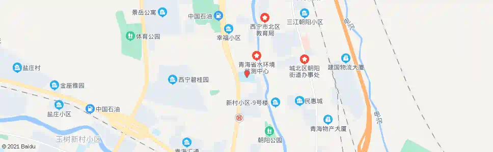 西宁沈那中学_公交站地图_西宁公交_妙搜公交查询2024