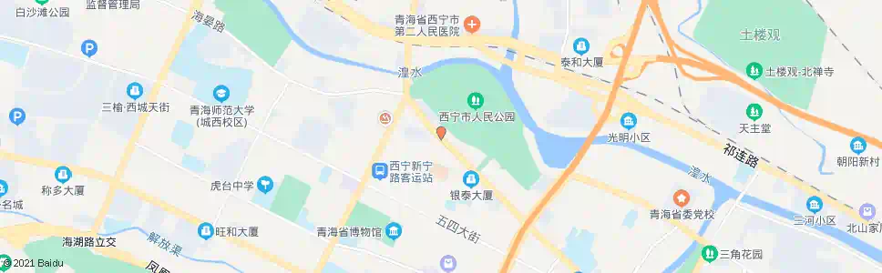 西宁交通巷北口_公交站地图_西宁公交_妙搜公交查询2024