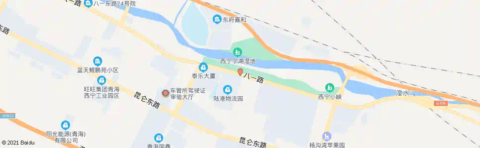 西宁冷湖路北口_公交站地图_西宁公交_妙搜公交查询2024