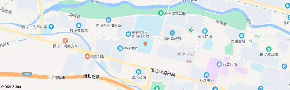 西宁湟川二分校_公交站地图_西宁公交_妙搜公交查询2024