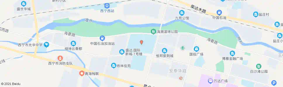 西宁体育中心_公交站地图_西宁公交_妙搜公交查询2024