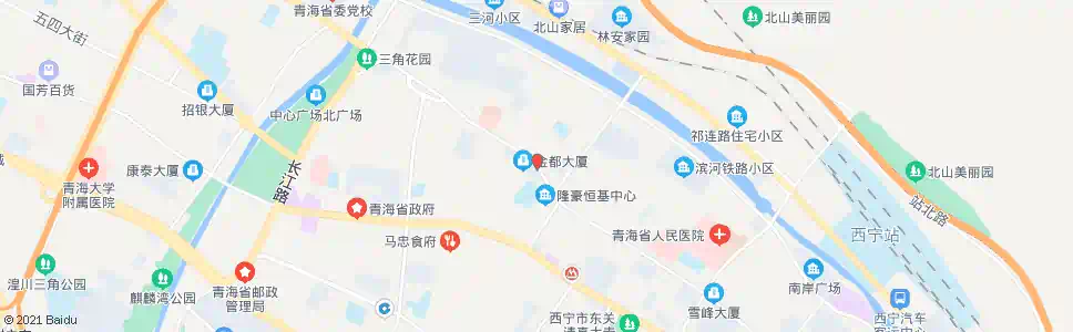 西宁五一路口_公交站地图_西宁公交_妙搜公交查询2024