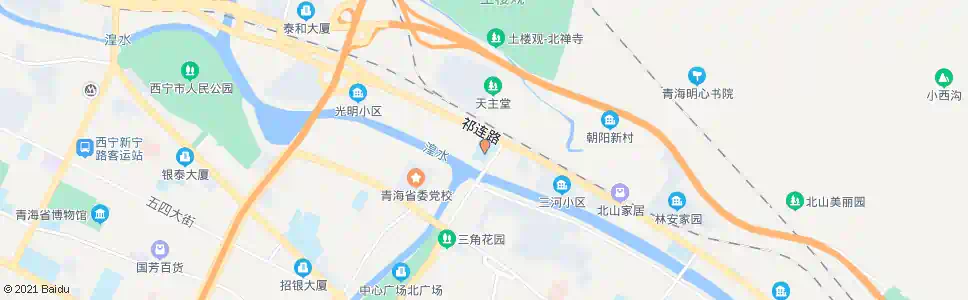 西宁二十三中_公交站地图_西宁公交_妙搜公交查询2024