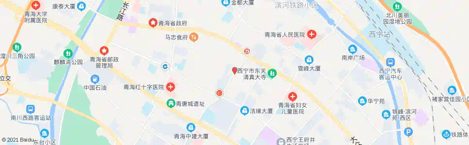 西宁南小街_公交站地图_西宁公交_妙搜公交查询2024