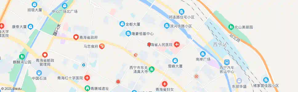 西宁广济路口_公交站地图_西宁公交_妙搜公交查询2024