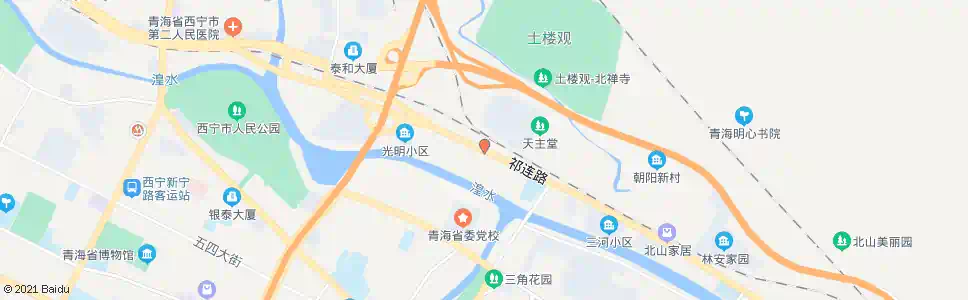 西宁寺台子_公交站地图_西宁公交_妙搜公交查询2024