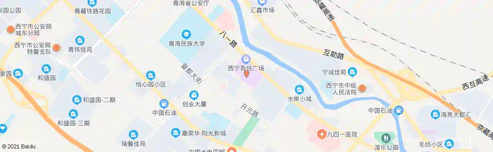 西宁十里铺_公交站地图_西宁公交_妙搜公交查询2024