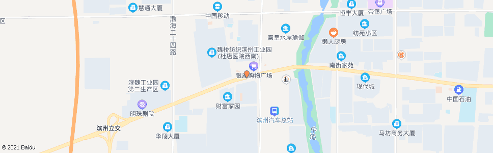 滨州开发区医院_公交站地图_滨州公交_妙搜公交查询2024